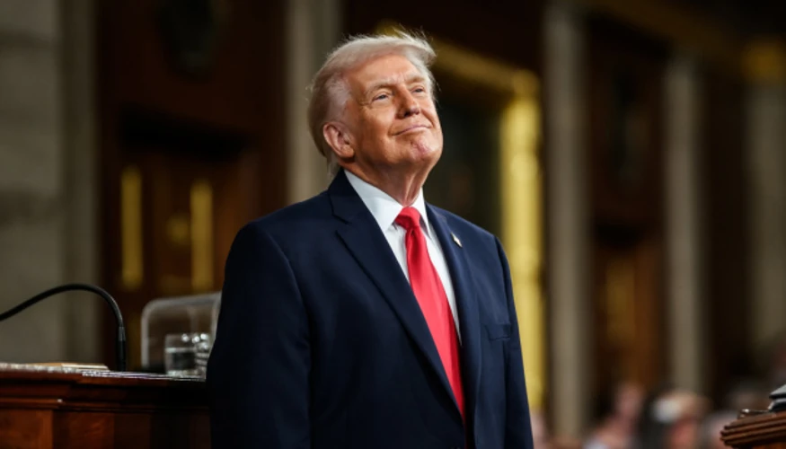 Президент США Дональд Трамп на вечері з журналістами