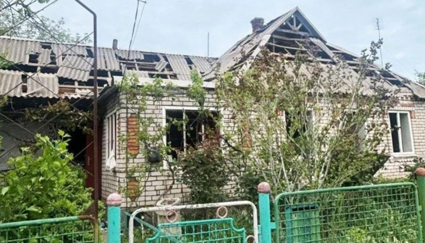 Наслідки обстрілів у Запорізькій області