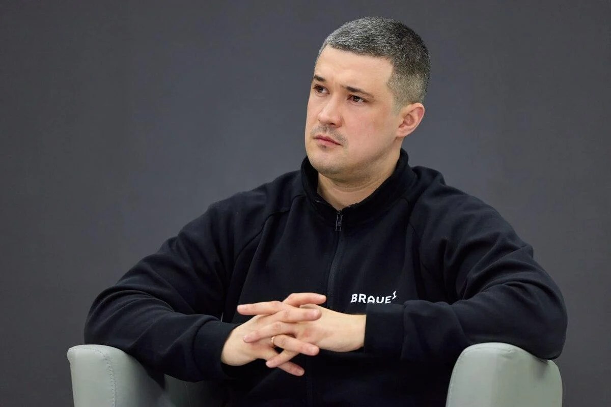 Михайло Федоров під час брифінгу, ілюстративне фото