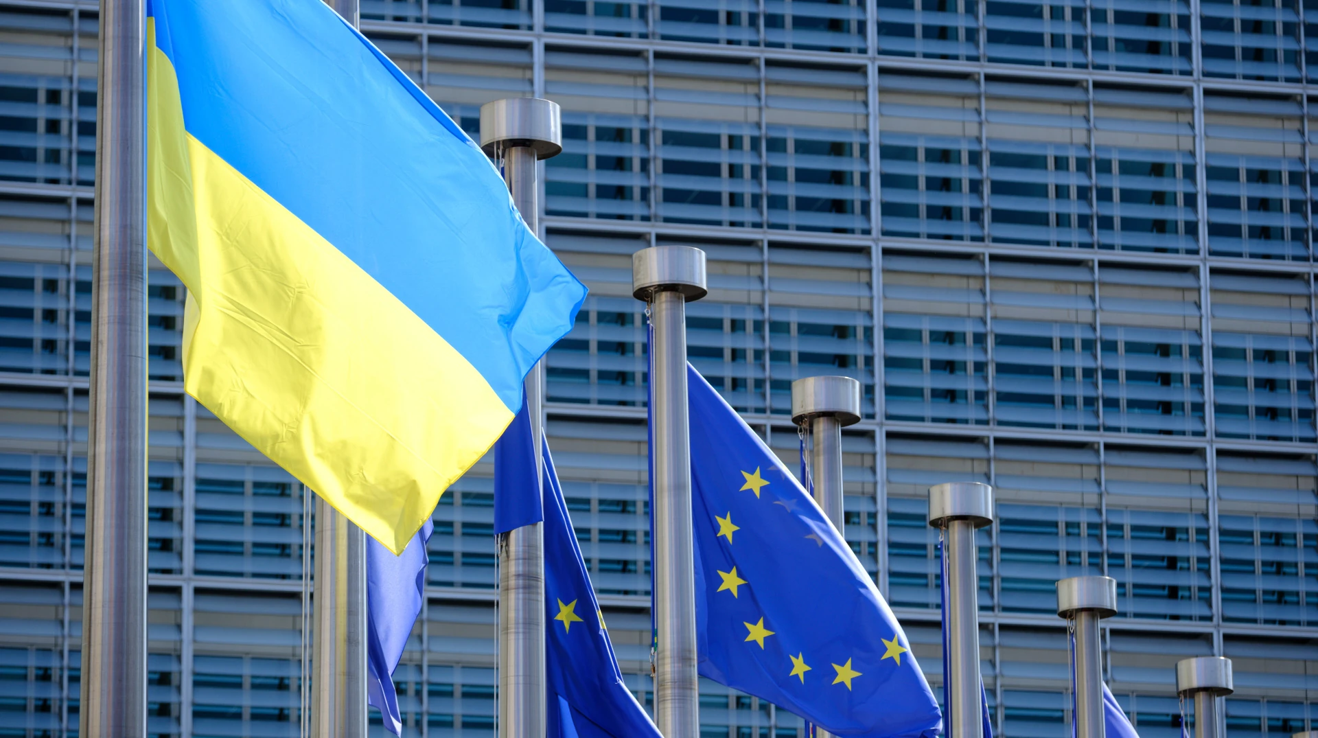 Прапор ЄС як символ фінансування Ukraine Facility для України
