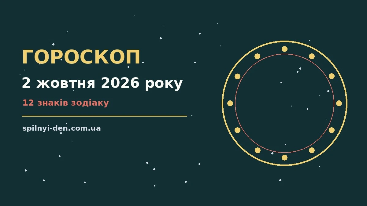 Гороскоп на 2 жовтня 2026 року: затишна п'ятниця, нотатник із планом дня та символи знаків Зодіаку